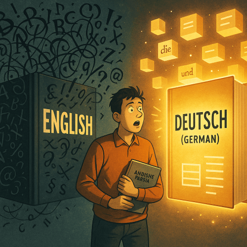 چرا آلمانی سخت به نظر می‌رسد ولی در واقع ساده‌تر از انگلیسی است؟